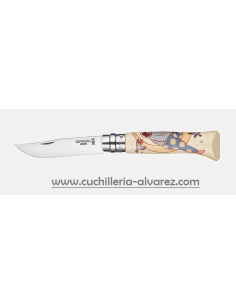 Navaja Opinel Nº8 Cosmos ASILE, Edicion Especial 003235