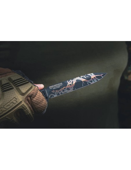 Cuchillo Extrema ratio REQUIEM EVO DARK Magnacut 0475/MGC/BLK-BLKK