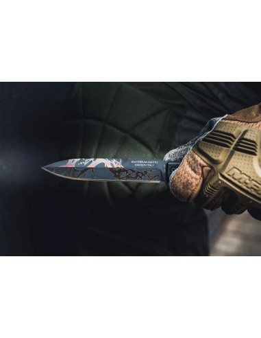 Cuchillo Extrema ratio REQUIEM EVO DARK Magnacut 0475/MGC/BLK-BLK