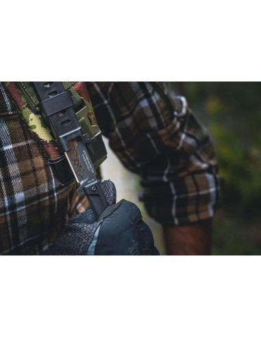 Cuchillo Extrema ratio REQUIEM EVO DARK Magnacut 0475/MGC/BLK-BLK