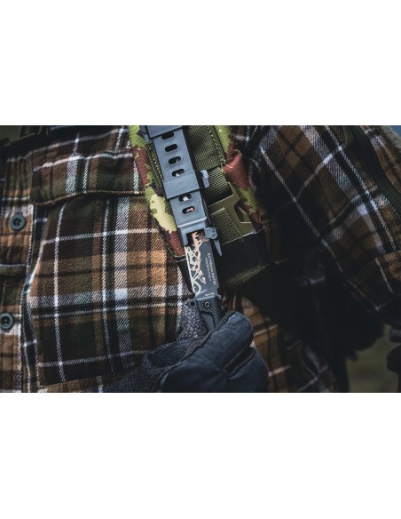 Cuchillo Extrema ratio REQUIEM EVO DARK Magnacut 0475/MGC/BLK-BLK