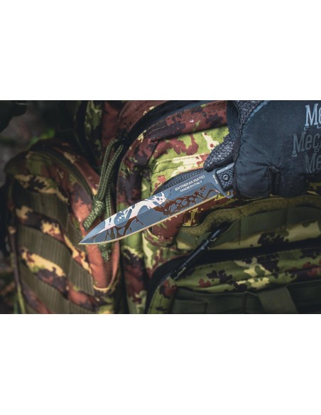 Cuchillo Extrema ratio REQUIEM EVO DARK Magnacut 0475/MGC/BLK-BLK