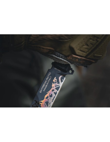 Cuchillo Extrema ratio REQUIEM EVO DARK Magnacut 0475/MGC/BLK-BLK