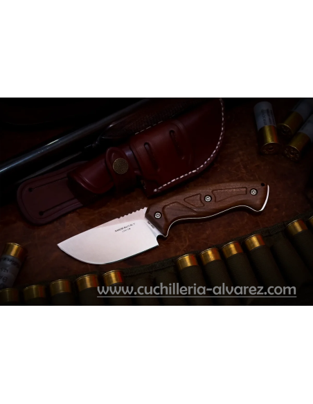 Cuchillo Extrema ratio VENATUS S NITRÓGENO WOOD SATIN 0091/NIT/SAT-W