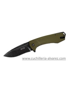 Navaja Buck RUCKUS GREEN/BLACK 713GRS