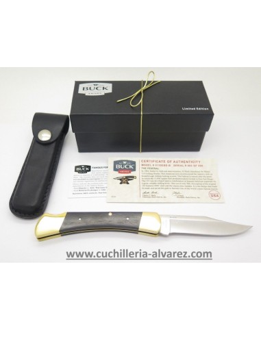 Navaja Buck FOLDING HUNTER 110 "THE FEDERAL" 50°ANNIV. 110EBS Limited Edition