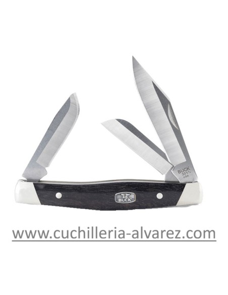 Navaja Buck CADET EBONY 420HC 303BRS2-B