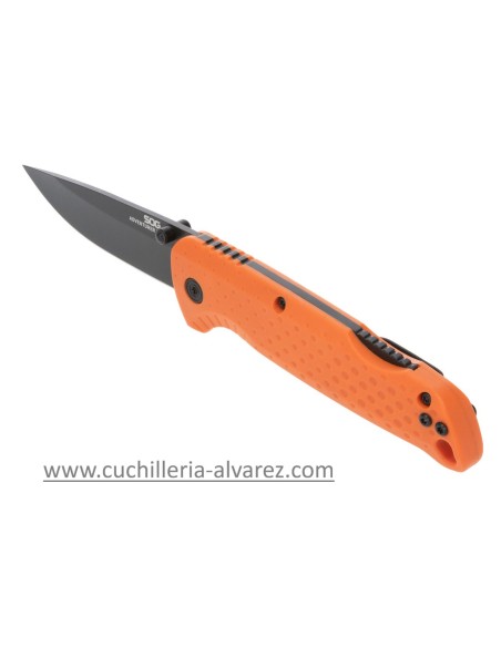 Navaja SOG ADVENTURER LB ORANGE + BLACK 13-11-02-43