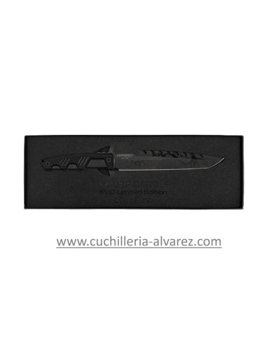 Cuchillo Extrema ratio HARPOON F EVO LIMITED EDITION 0014/BLK/G10