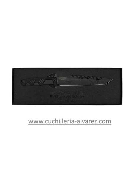 Cuchillo Extrema ratio HARPOON F EVO LIMITED EDITION 0014/BLK/G10