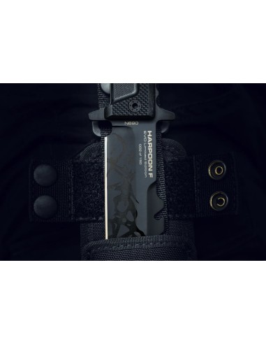 Cuchillo Extrema ratio HARPOON F EVO LIMITED EDITION 0014/BLK/G10