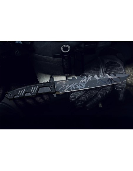 Cuchillo Extrema ratio HARPOON F EVO LIMITED EDITION 0014/BLK/G10