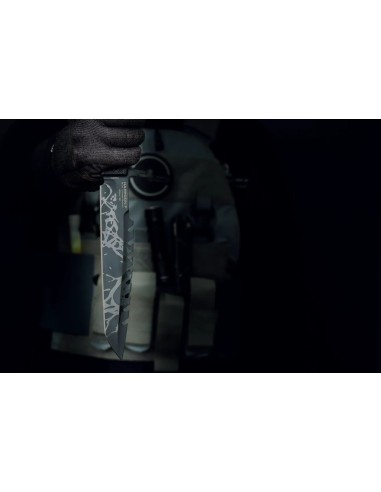 Extrema ratio HARPOON F EVO LIMITED EDITION 0014/BLK/G10 con hoja de acero inoxidable Bohler N690co de 6,3 mm de espesor