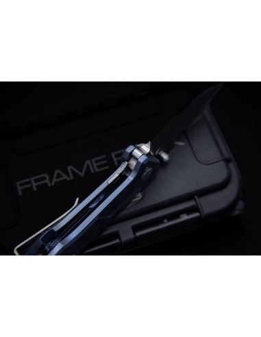 Navaja Extrema ratio FRAME ROCK TITAN BLUE/SATIN 0456/SAT/BLU