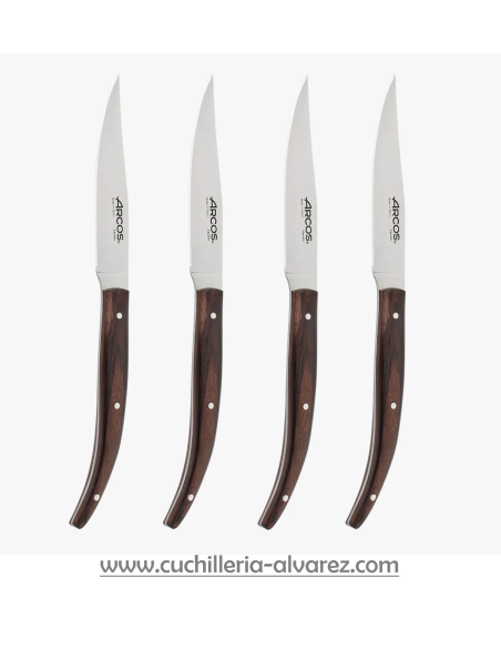 Juego 4 pzas Arcos. Chuleteros The Origin Madera de Palisandro