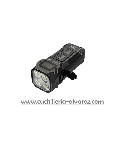 Linterna NITECORE Lampe porte-clés TUP 2 Noire - 1200 Lumens