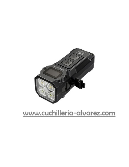 Linterna NITECORE Lampe porte-clés TUP 2 Noire - 1200 Lumens