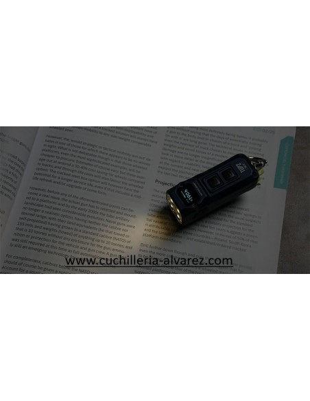 Linterna NITECORE Lampe porte-clés TUP 2 Noire - 1200 Lumens