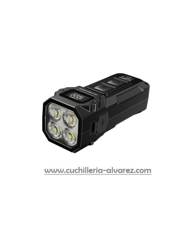 Linterna NITECORE Lampe porte-clés TUP 2 Noire - 1200 Lumens