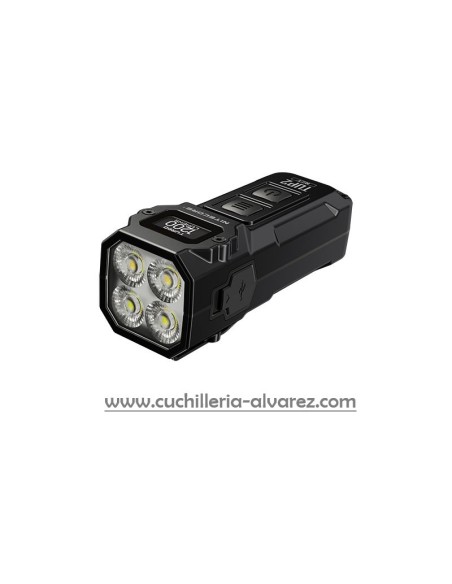 Linterna NITECORE Lampe porte-clés TUP 2 Noire - 1200 Lumens