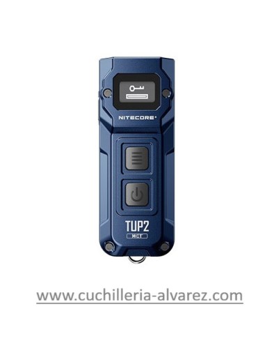 Linterna NITECORE Lampe porte-clés TUP 2 BLUE NCTUP2B - 1200 Lumens