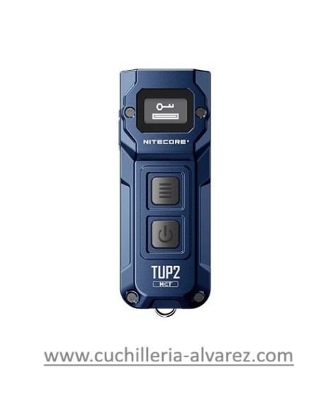 Linterna NITECORE Lampe porte-clés TUP 2 BLUE NCTUP2B - 1200 Lumens