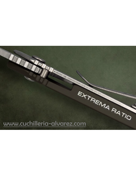 Extrema ratio ANT SP RANGER GREEN STONE WASHED 0469/SW/GRN (58HRC) con hoja en acero Bohler M390