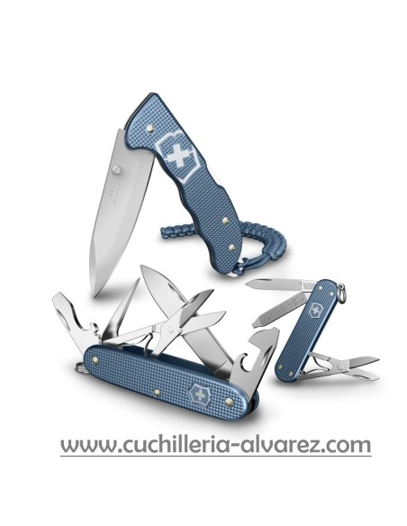 NAVAJA VICTORINOX PIONEER X ALOX 2026 LIMITED EDITION Azul Glacial 0.8231.L26