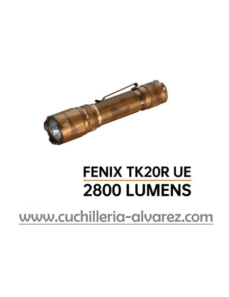 Linterna Fenix TK20R UE Desert Camo 2800 lúmenes