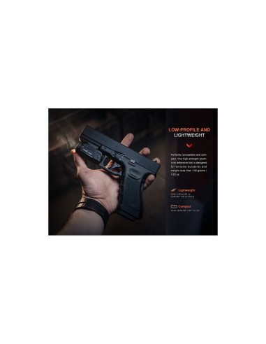 Linterna Fenix GL06 para pistolas de bolsillo