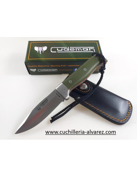 Navaja Cudeman MT4 BOHLER G10 verde 384-GVF