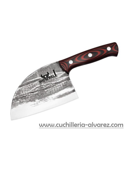 Samura MAD BULL SMALL CHOPPER MANNAIA G-10 BLACK&RED