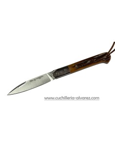 Navaja Nieto CABRITERA Hueso Tallado 209-H-AMBAR