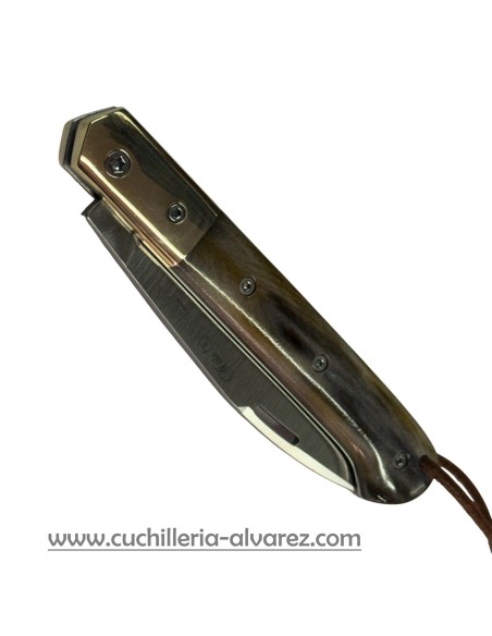 Nieto CABRITERA bufalo 209-BUF/L con hoja de acero Bohler N690co de 90 mm.