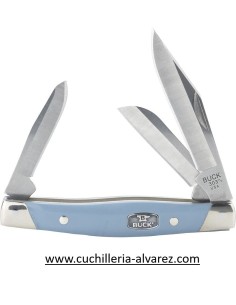 Navaja Buck CADET Blue Nickel Silver 420HC 303BLS