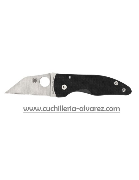 Spyderco MICROJIMBO CARBON FIBER S90V PLAIN C264CFP