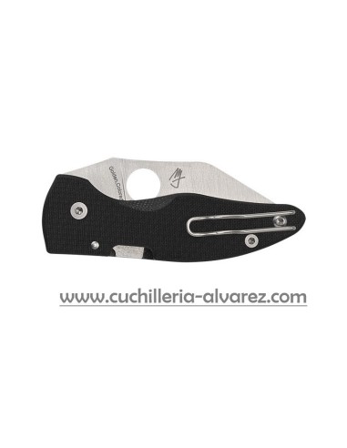 Spyderco MICROJIMBO CARBON FIBER S90V PLAIN C264CFP