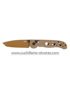 Navaja CRKT M16-X CROSSBAR LOCK DESERT TAN M16-02XD