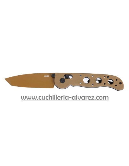 Navaja CRKT M16-X CROSSBAR LOCK DESERT TAN M16-02XD