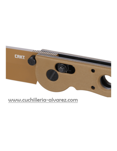 Navaja CRKT M16-X CROSSBAR LOCK DESERT TAN M16-02XD