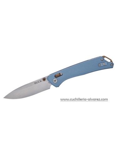 Navaja Buck NOMAD BLUE SATIN BLADE 0700BLS-B