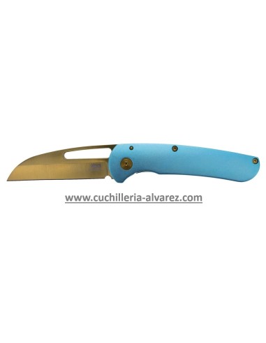 Navaja SOG ESCAPE FL 2.0 BLUE + GOLD 14-52-02-57