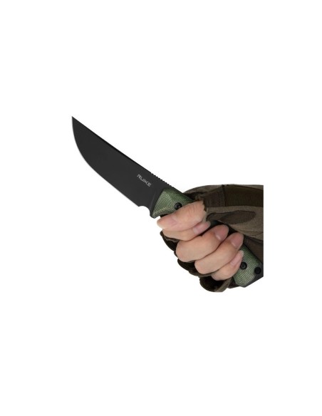 Cuchillo RUIKE F186-MG micarta verde