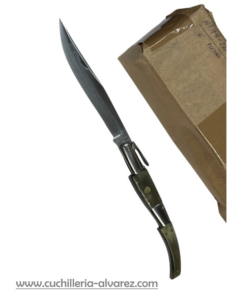 Navaja J.J. Martinez Nº 98T Asta de toro santa cruz de mudela