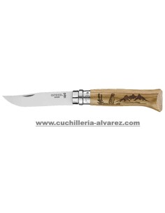 Navaja Opinel N°8 Animalia Marmota 003227