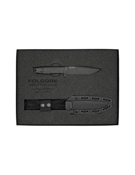Cuchillo Extrema ratio FOLGORE VERTICALE 0202/M3/BLK/BLK
