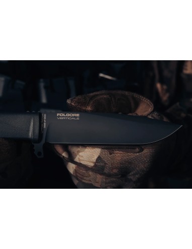 Cuchillo Extrema ratio FOLGORE VERTICALE 0202/M3/BLK/BLK