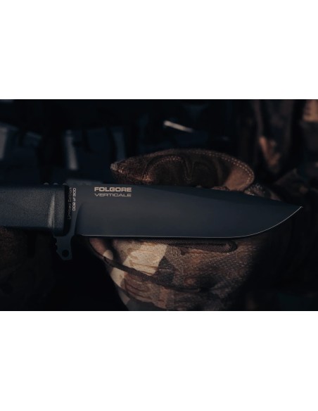 Cuchillo Extrema ratio FOLGORE VERTICALE 0202/NIT/SW/BLK