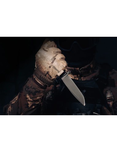 Cuchillo Extrema ratio FOLGORE VERTICALE 0202/NIT/SW/BLK