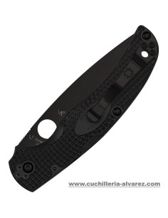 Spyderco Native Chief Lockback DLCC 244PBBK con acero inoxidable CTS-BD1.
